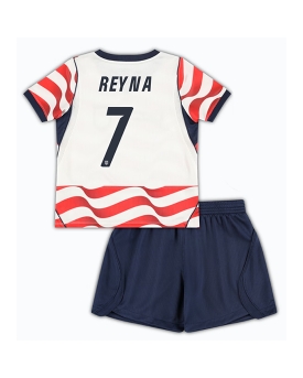 Billige Fotballdrakt Forente stater Giovanni Reyna #7 Replika Hjemmedraktsett Barn VM 2026 Kortermet (med bukser)